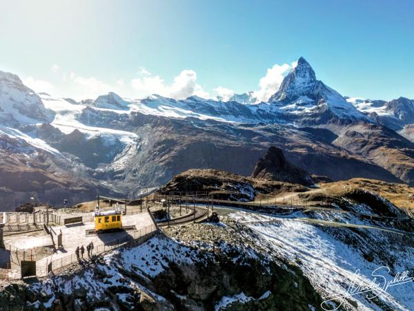 Das Matterhorn vom Gornergrat aus gesehen
